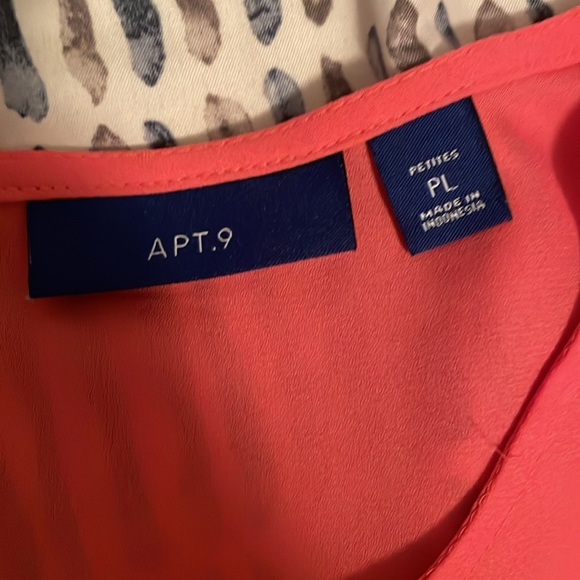 Coral Sheer Blouse - Picture 3 of 4